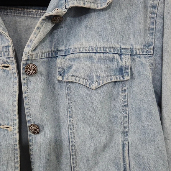 Bill Blass Jeans Vintage Jean jacket S Small - Picture 2 of 5